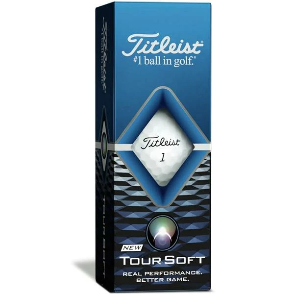 Titleist Tour Soft Golf Balls Dozen White - Image 3