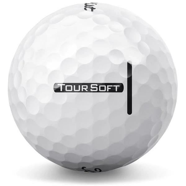 Titleist Tour Soft Golf Balls Dozen White - Image 4
