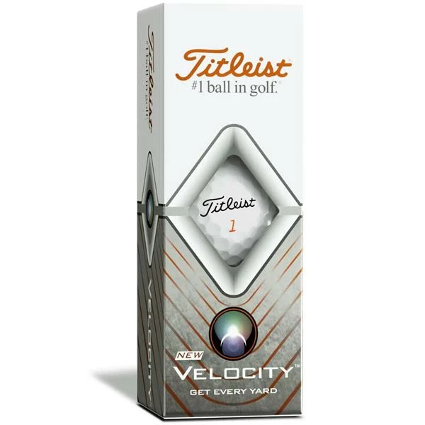 Titleist Velocity Golf Balls Dozen White - Image 3