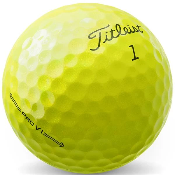 Titleist Pro V1 Golf Balls Dozen Yellow - Image 2