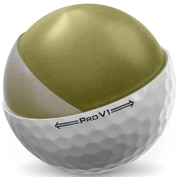 Titleist Pro V1 Golf Balls Dozen Yellow - Image 5