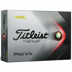 Titleist Pro V1X Golf Balls Dozen Yellow