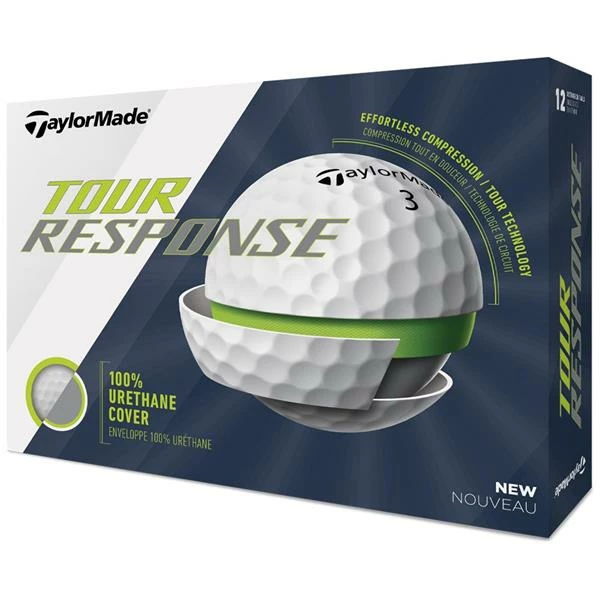 TaylorMade Tour Response Golf Balls White
