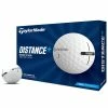 TaylorMade Distance + Golf Balls Dozen White