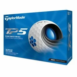 TaylorMade TP5 Golf Balls Dozen White