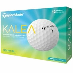 TaylorMade Kalea Golf Ball Dozen White