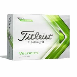 Titleist Velocity Golf Balls Dozen Matte Green