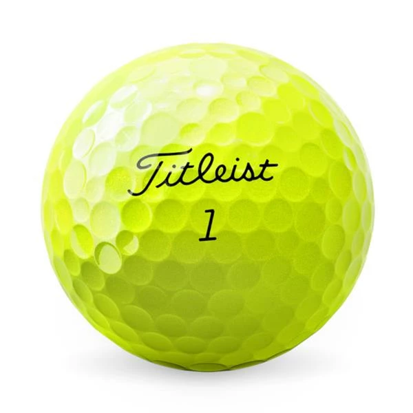 Titleist AVX Golf Balls Dozen Yellow - Image 2