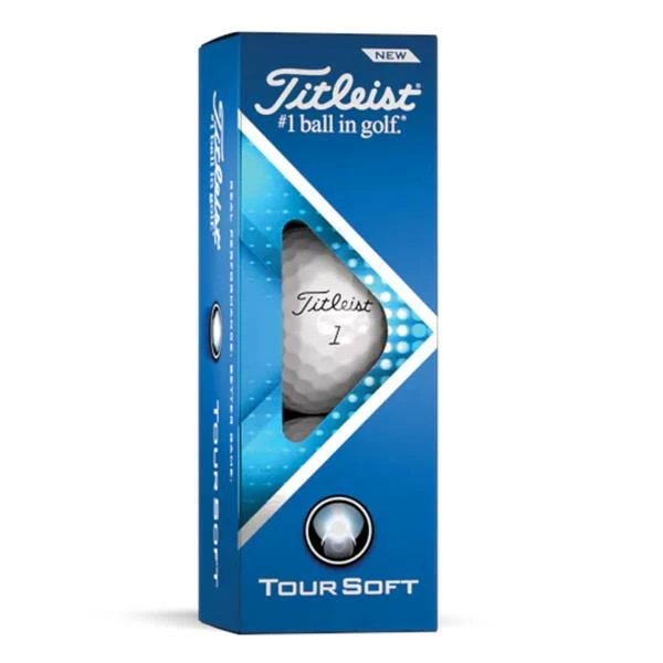 Titleist 22 Tour Soft Golf Balls Dozen White - Image 4
