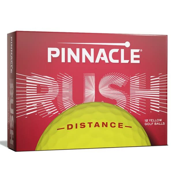 Pinnacle Rush Golf Ball 15-Pack Yellow