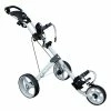 Masters Golf Junior 3 Wheel Push Trolley Black