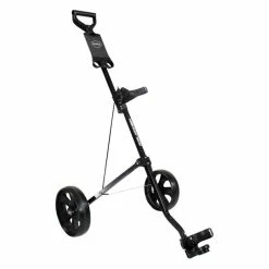 Masters Golf 1 Series 2 Wheel Pull Trolley Black