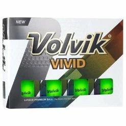 Volvik VIVID Mat Coloured Balls Dz Green