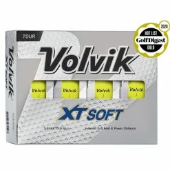 Volvik XT SOFT 3 Piece Urethane Dozen Yellow