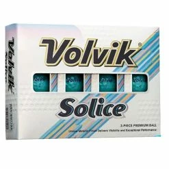 Volvik SOLICE Pearl Effect Balls Dozen Blue