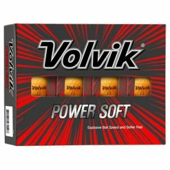 Volvik Powersoft Golf Ball Dozen Orange