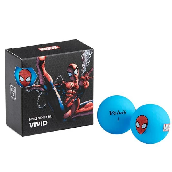 Volvik Vivid 4 Ball Box Spider Man ONE