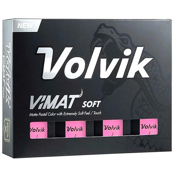 Volvik VIMAT 2 Pcs Mat Finish Pink