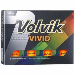 Volvik VIVID Mat Coloured Balls Dz Apricot