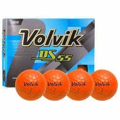Volvik DS55 Soft 2 Pcs Ball Dz Orange