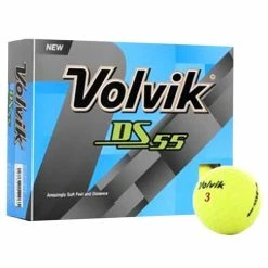 Volvik DS55 Soft 2 Pcs Ball Dz Yellow