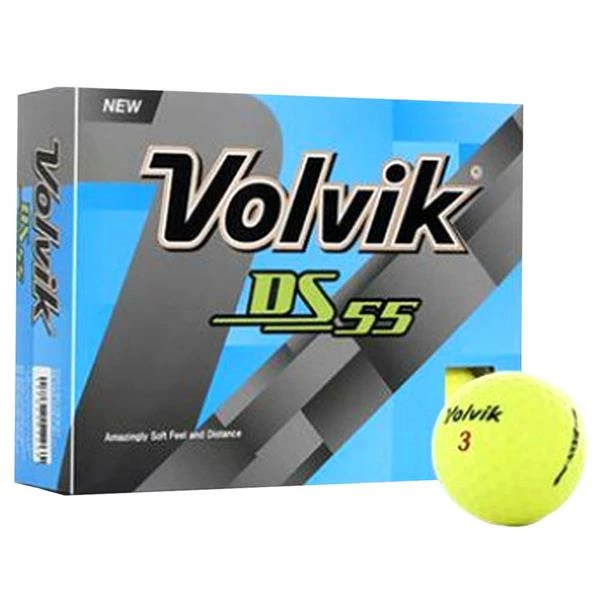 Volvik DS55 Soft 2 Pcs Ball Dz Yellow