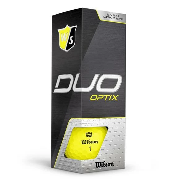 Wilson Duo Optix 12 Ball Yellow - Image 5