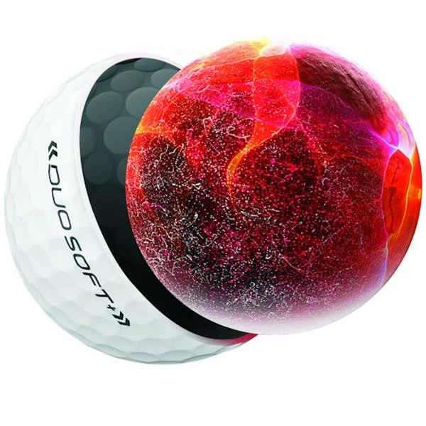 Wilson Duo Soft+ Golf Balls White - Image 4