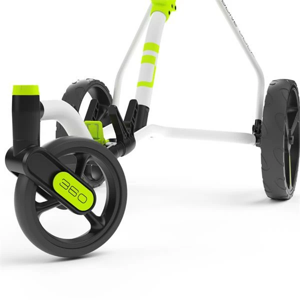 Wishbone One 360 3 Wheel Cart White - Lime - Image 2