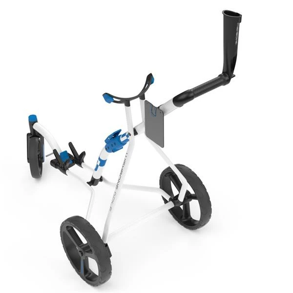 Wishbone One 360 3 Wheel Cart White - Blue - Image 3