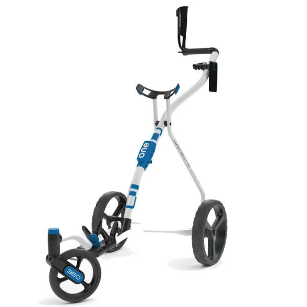 Wishbone One 360 3 Wheel Cart White - Blue