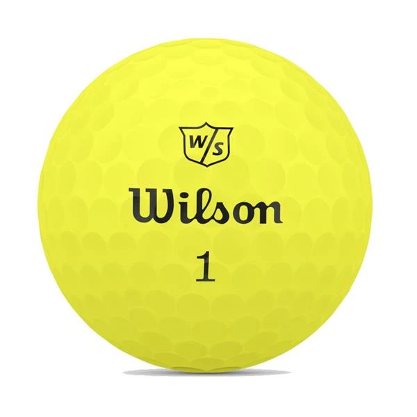 Wilson Duo Soft 12 Balls Yellow - Image 2
