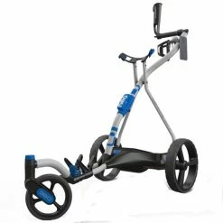 Wishbone Neo 360 Electric Caddy Cart White Blue