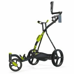 Wishbone Neo 360 Electric Caddy Cart Charcoal Lime